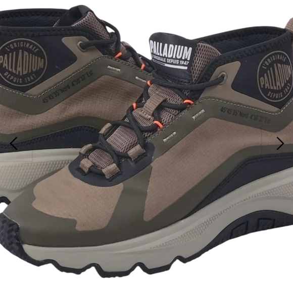 Palladium Mens Sneakers 12 Medium Dusky Green  Shoes New - Picture 2 of 15